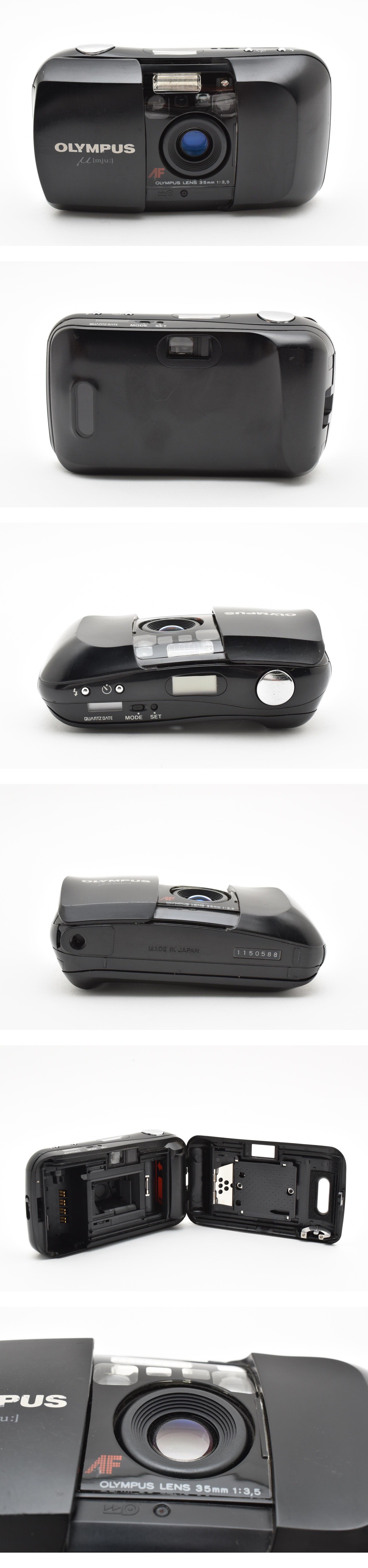 オリンパス OLYMPUS μ[mju:] 35mm F3.5 初代ミュー 《完動品》#M-08A25