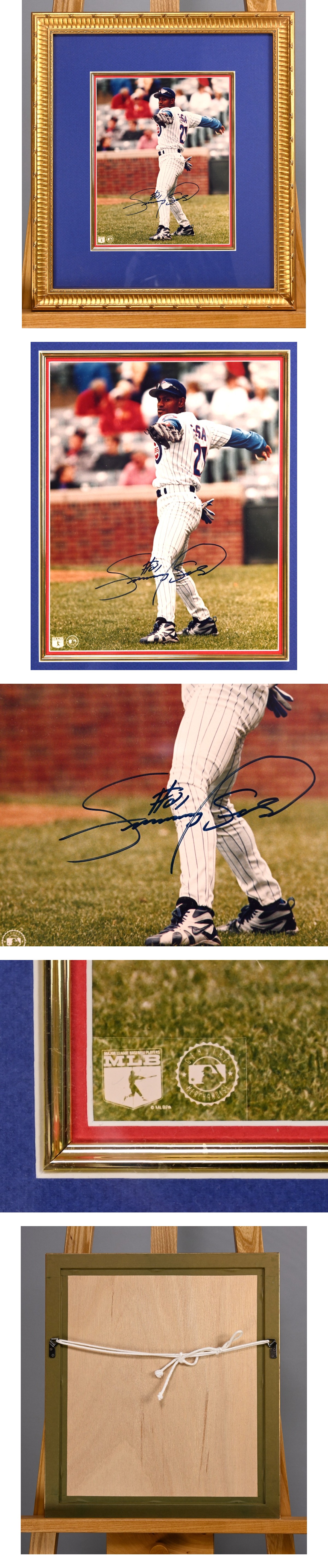  サミー・ソーサ サイン入フォトグラフ